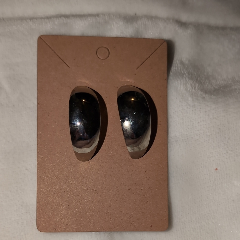 Silver Hoop Earrings